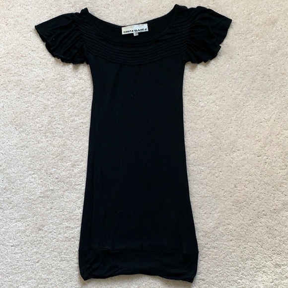 🌸2/$20🌸 Costa Blanca Short-Sleeved Mini Dress - Picture 1 of 3